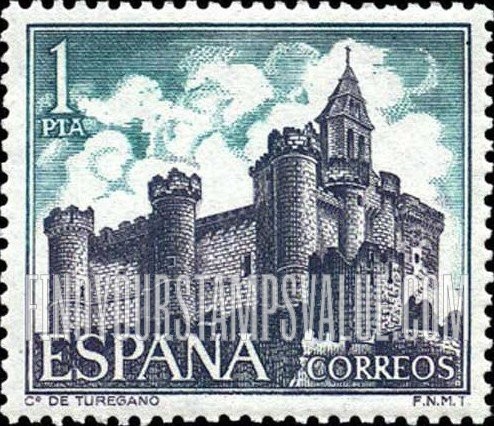FindYourStampsValue: Turegano Castle, Segovia