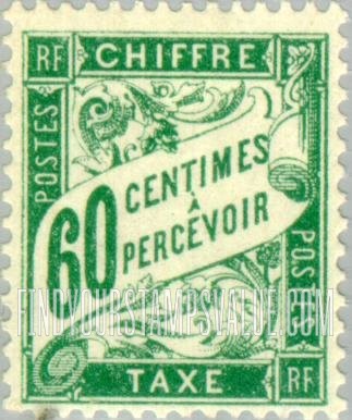 FindYourStampsValue: POSTAGE DUE - Numeral Value