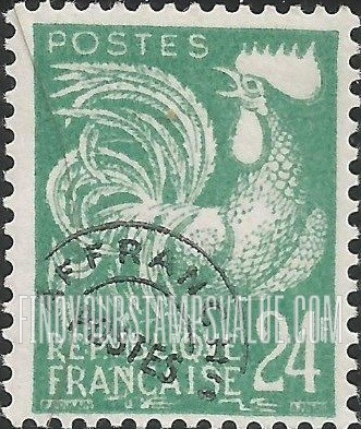 FindYourStampsValue: Gallic Cock