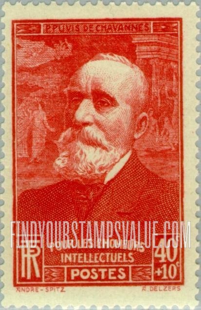 FindYourStampsValue: SEMI-POSTAL -  Puvis de Chavannes