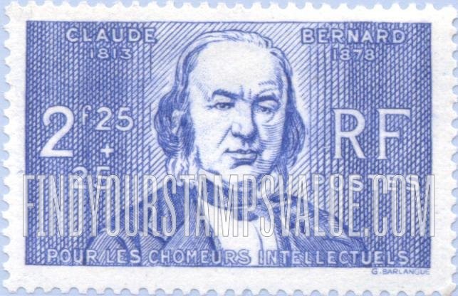 FindYourStampsValue: SEMI-POSTAL - Claude Bernard