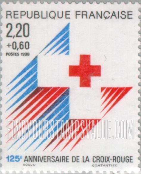 FindYourStampsValue: SEMI-POSTAL - International Red Cross, 125th Anniversary
