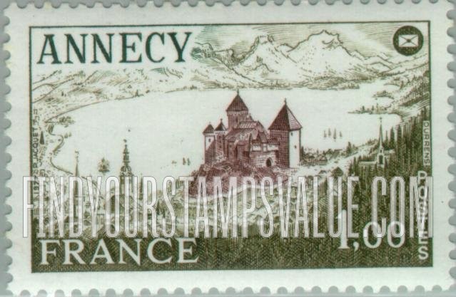 FindYourStampsValue: Annecy Castle
