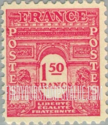 FindYourStampsValue: Arc de Triomphe