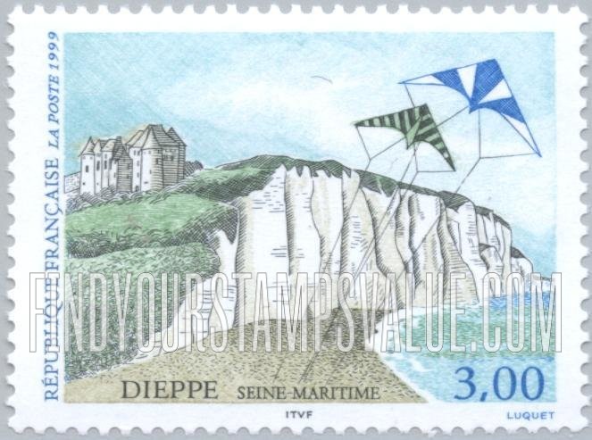 FindYourStampsValue: Tourism Series: Dieppe