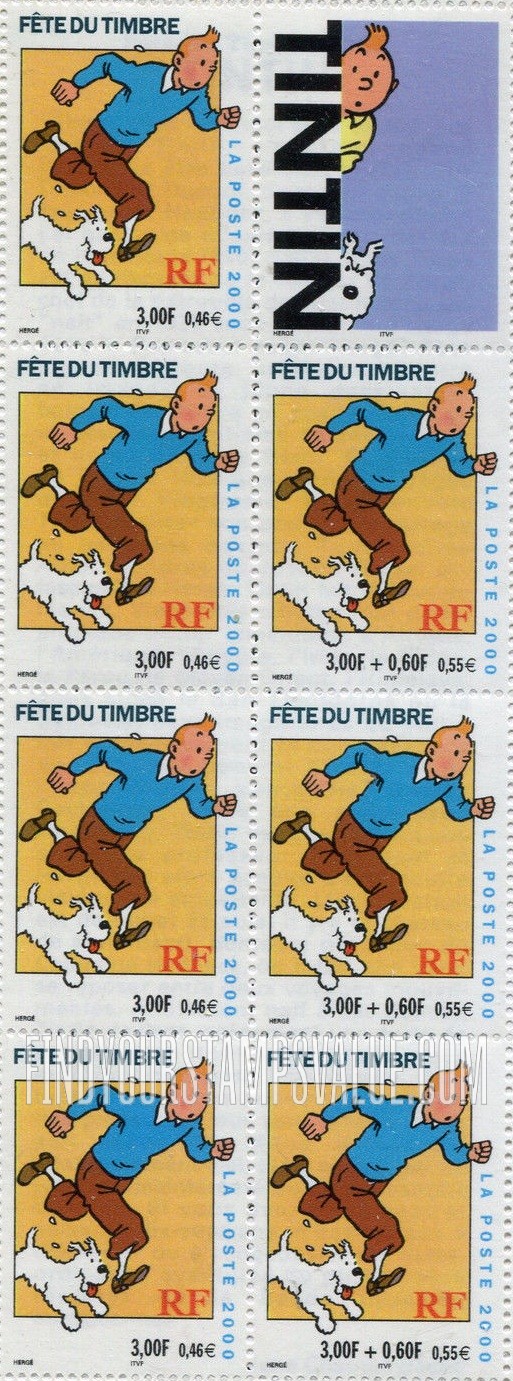 FindYourStampsValue: Tintin