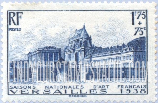 FindYourStampsValue: SEMI-POSTAL - Palace of Versailles