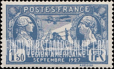 FindYourStampsValue: Lafayette, Washington, S. S. Paris and Airplane “Spirit of St. Louis”
