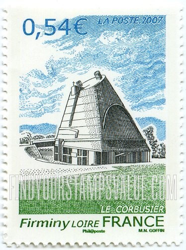 FindYourStampsValue: Tourism Issue: Firminy