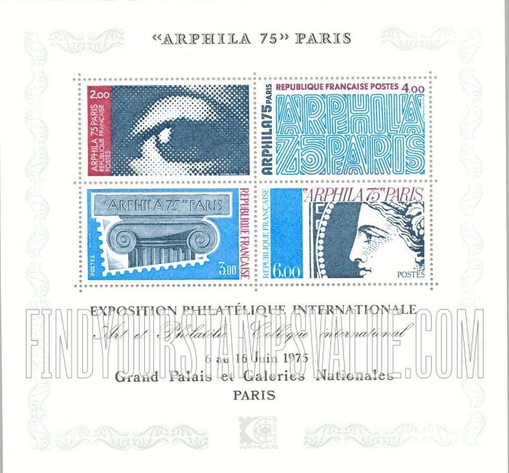 FindYourStampsValue: ARPHILA Paris