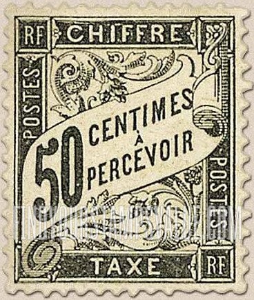 FindYourStampsValue: POSTAGE DUE - Numeral Value