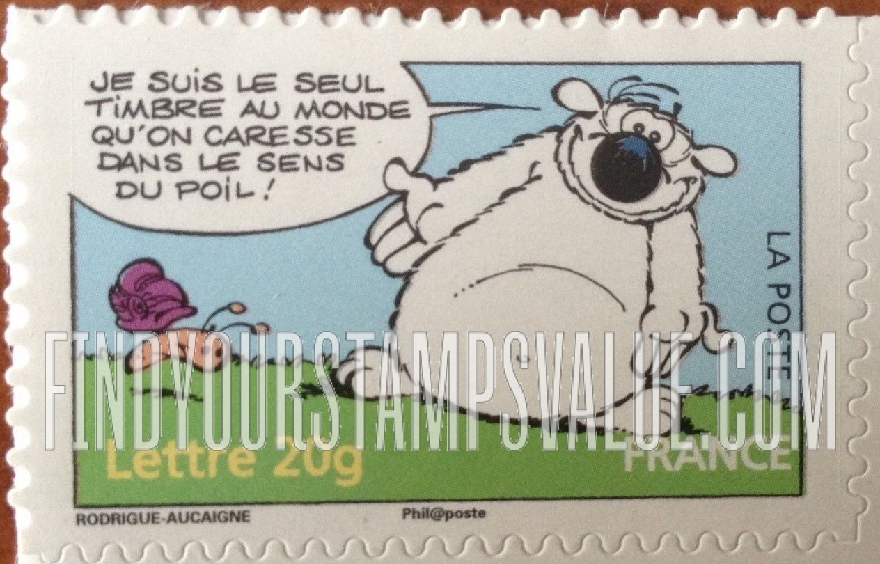 FindYourStampsValue: Cubitus, Comics by Michel Rodrigue and Pierre Aucaigne