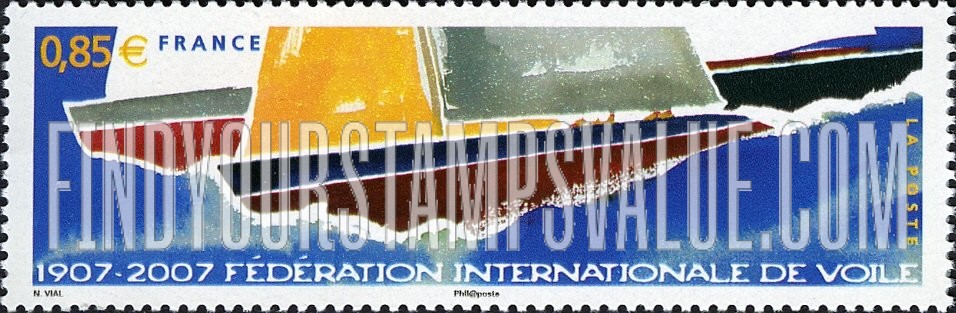 FindYourStampsValue: International Sailing Federation, Centennial