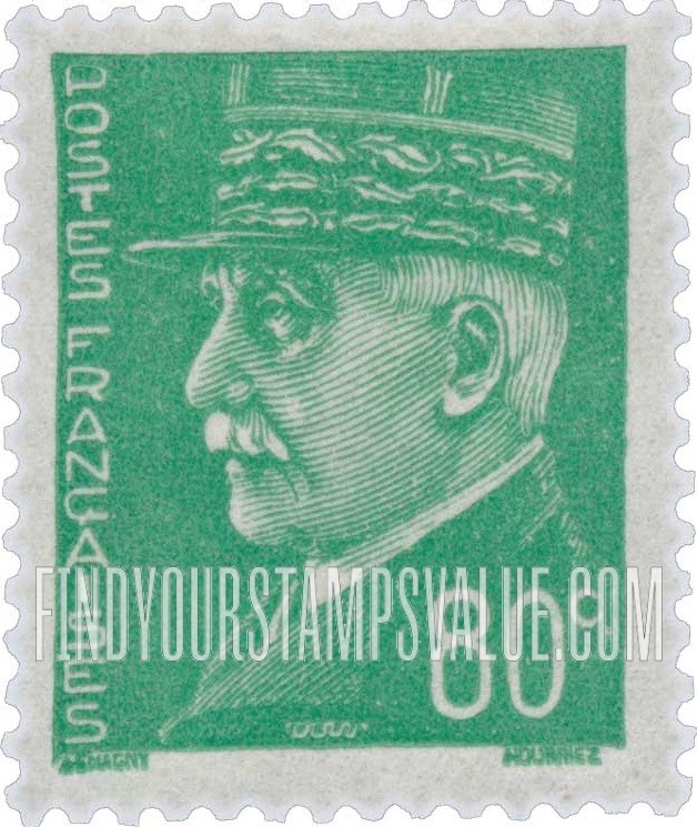 FindYourStampsValue: Marshal Pétain
