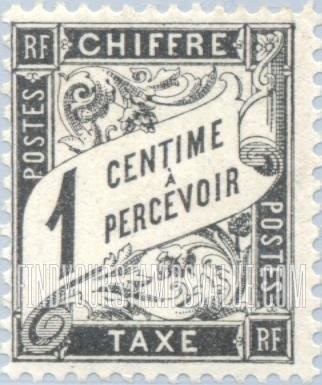 FindYourStampsValue: POSTAGE DUE - Numeral Value
