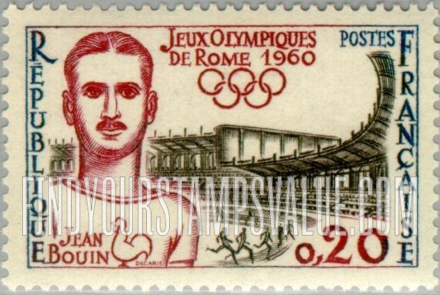 FindYourStampsValue: Jean Bouin and Stadium