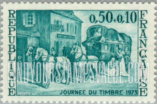 FindYourStampsValue: SEMI-POSTAL - Mail Coach, 1835