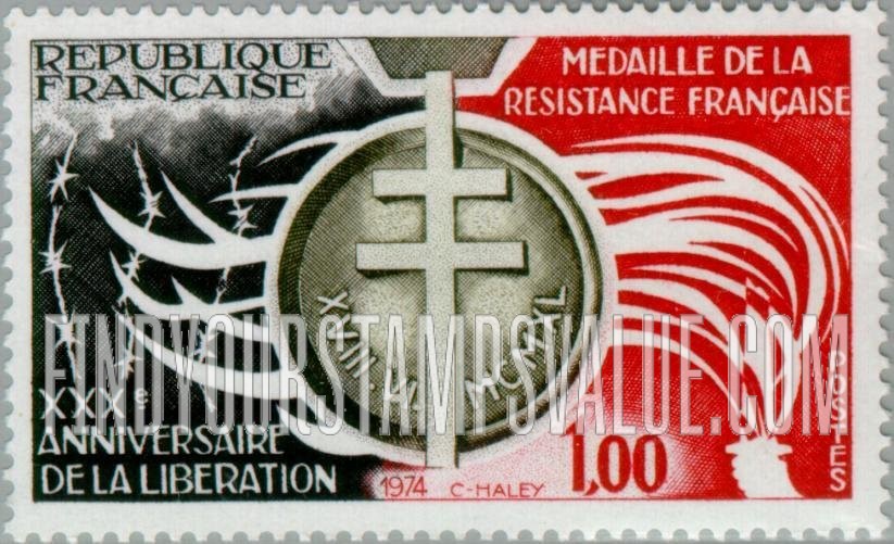 FindYourStampsValue: Order of the French Resistance