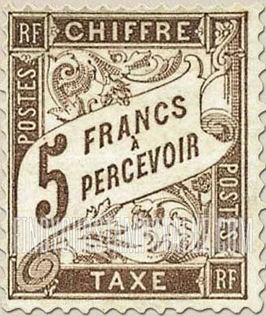 FindYourStampsValue: POSTAGE DUE - Numeral Value