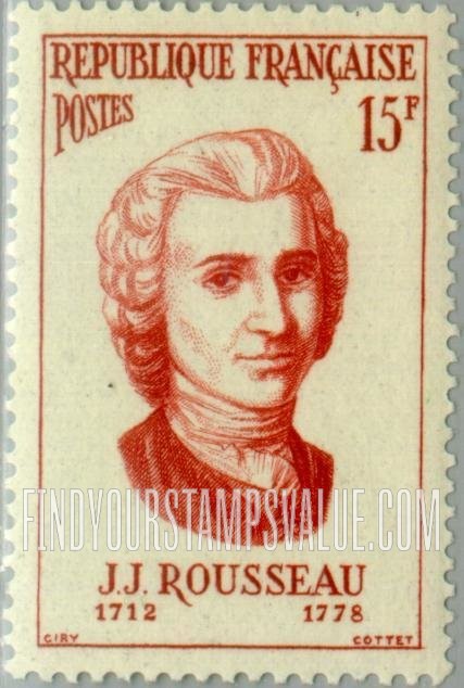 FindYourStampsValue: J. J. Rousseau