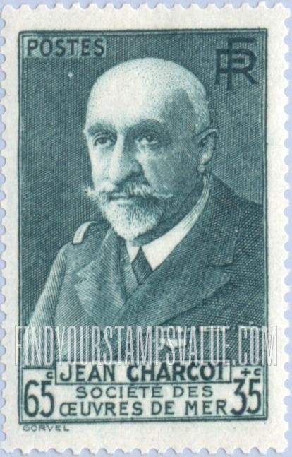 FindYourStampsValue: SEMI-POSTAL - Jean Baptiste Charcot