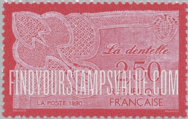 FindYourStampsValue: Lace Work