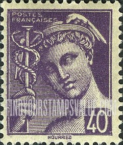 FindYourStampsValue: Mercury: Mercury Type of 1938-42