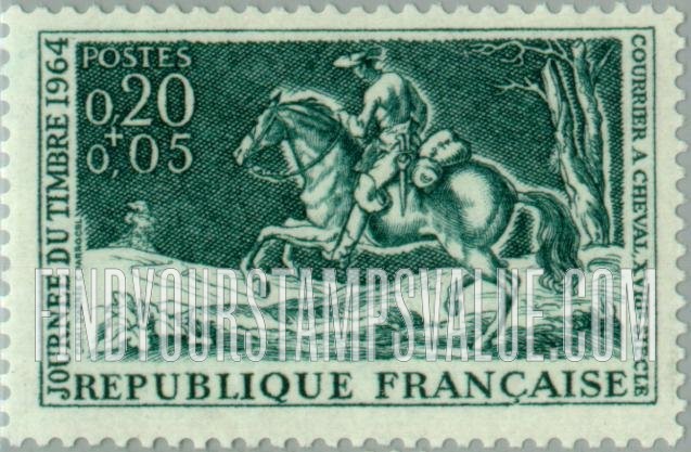 FindYourStampsValue: SEMI-POSTAL - Post Rider, 18th Century