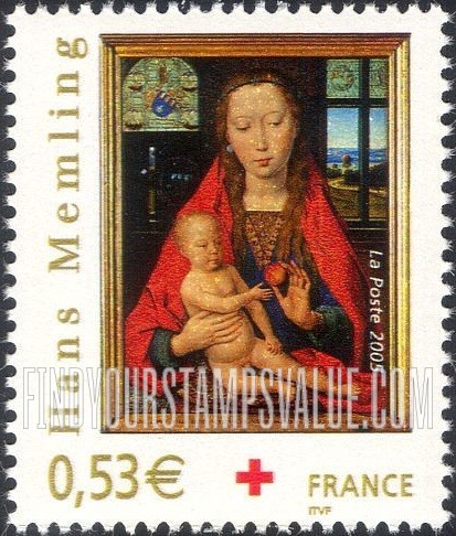 FindYourStampsValue: SEMI-POSTAL - Virgin and Child, by Hans Memling