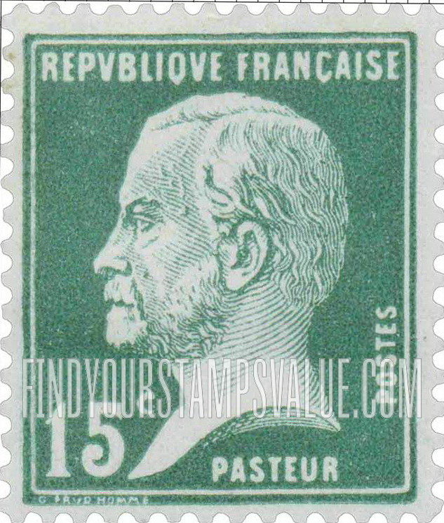 FindYourStampsValue: Louis Pasteur