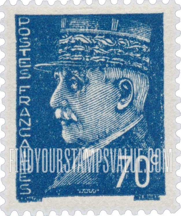 FindYourStampsValue: Marshal Pétain
