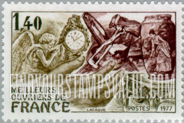 FindYourStampsValue: French Handicrafts