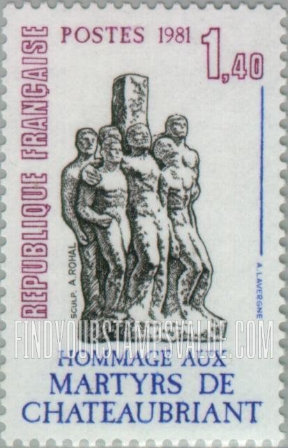 FindYourStampsValue: Martyrs of Chateaubriant