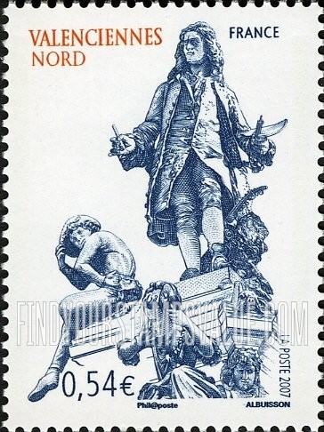 FindYourStampsValue: Tourism Issue: Valenciennes