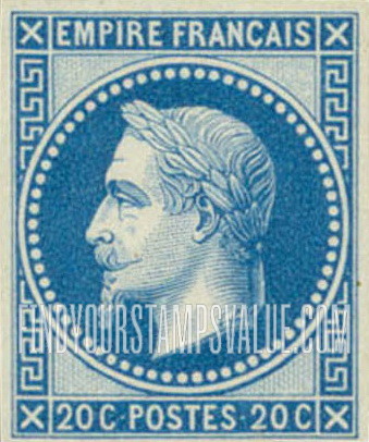 FindYourStampsValue: Napoleon III