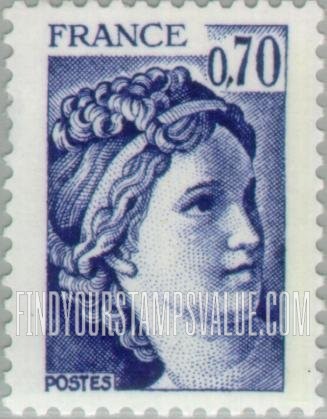 FindYourStampsValue: Sabine, after David: Sabine Type of 1977-78
