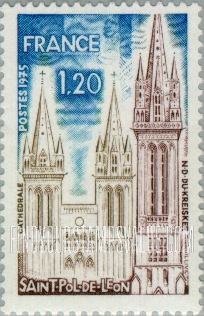FindYourStampsValue: Tourist Issue: Saint-Pol-de-Leon