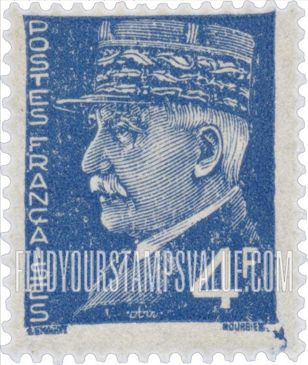 FindYourStampsValue: Marshal Pétain