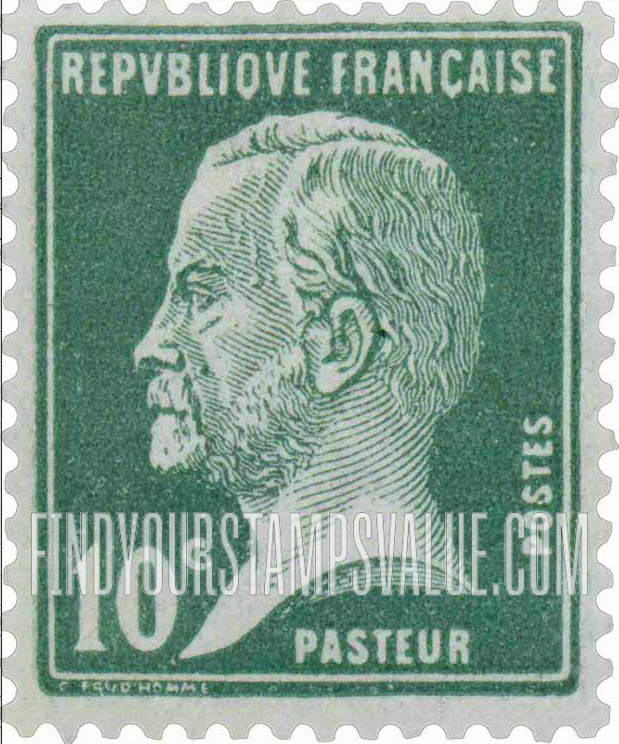 FindYourStampsValue: Louis Pasteur