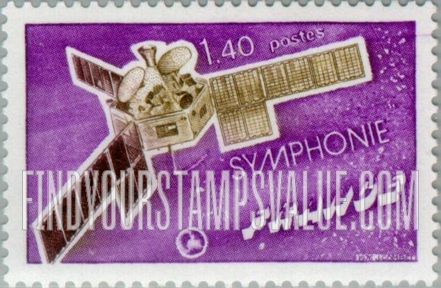 FindYourStampsValue: Symphonie Communications Satellite