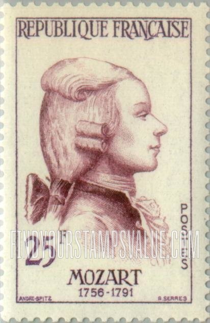 FindYourStampsValue: Mozart