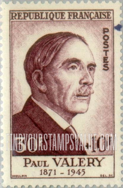 FindYourStampsValue: SEMI-POSTAL - Paul Valéry