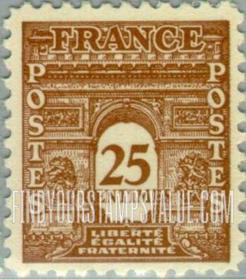FindYourStampsValue: Arc de Triomphe