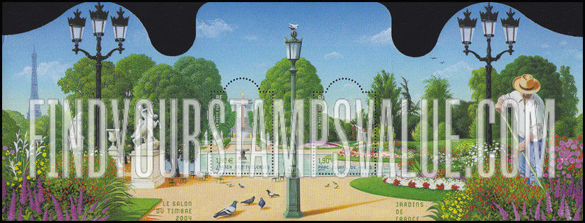 FindYourStampsValue: Gardens and Parks Type of 2003