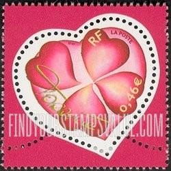 FindYourStampsValue: Hearts: Four hearts