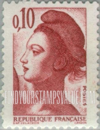 FindYourStampsValue: Liberty, after Delacroix
