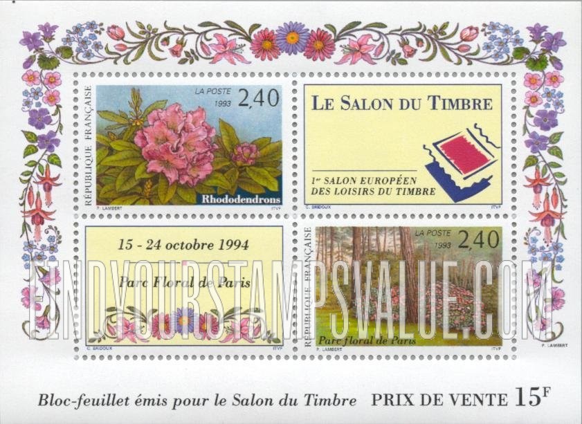 FindYourStampsValue: European Stamp Exhibition, Salon du Timbre