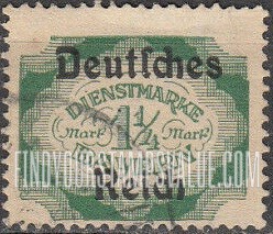 FindYourStampsValue: OFFICIAL - Value on cloudy ground: Stamps of Preceding Issue Overprinted