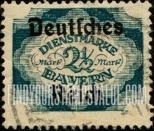 FindYourStampsValue: OFFICIAL - Value on cloudy ground: Stamps of Preceding Issue Overprinted