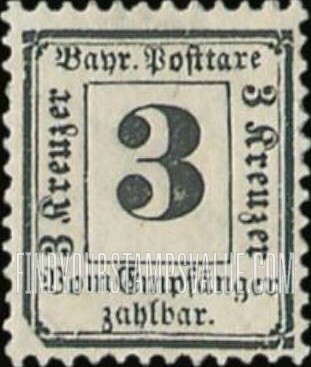 FindYourStampsValue: POSTAGE DUE - Numeral value